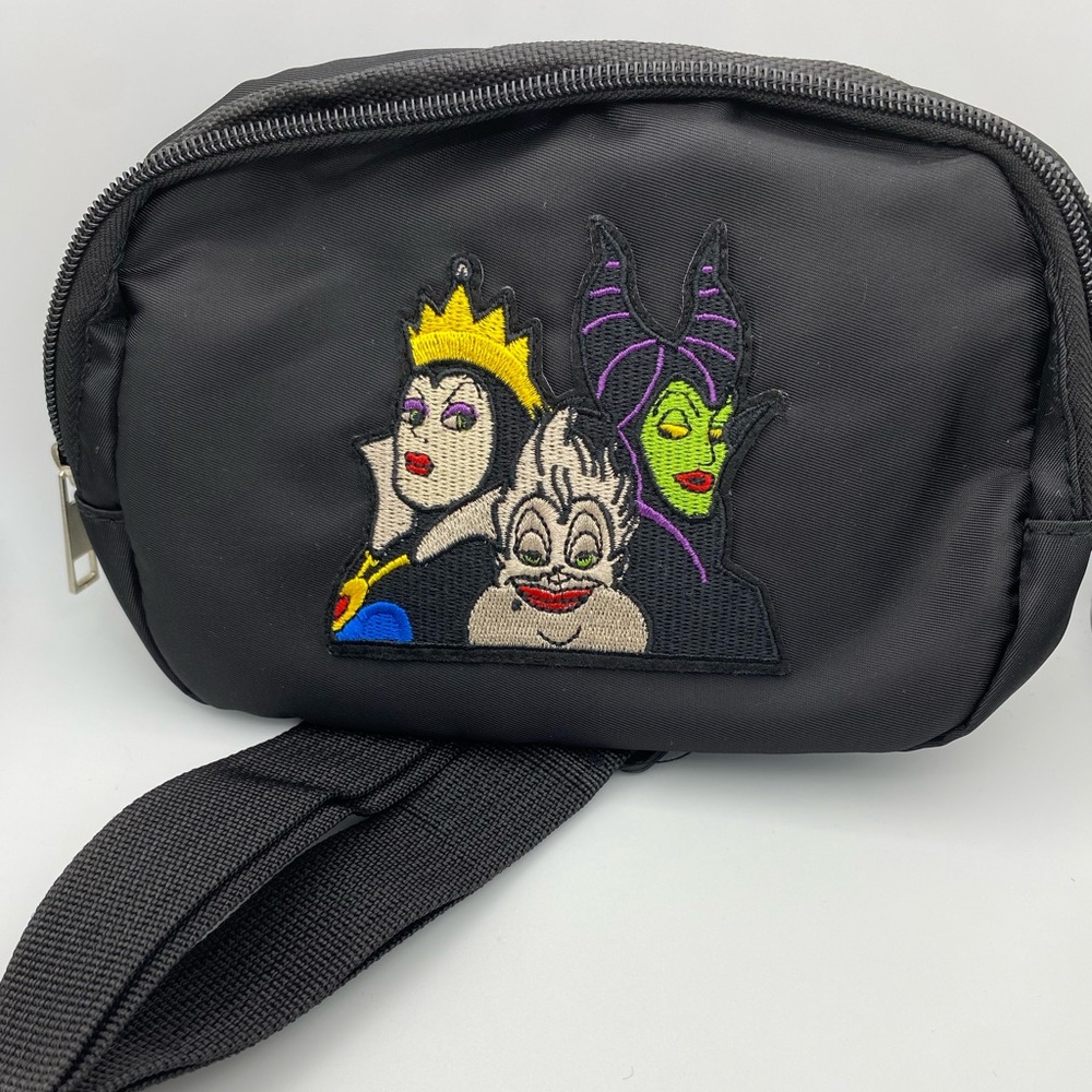 Disney inspired Villains Cross Body Belt Bag handmade